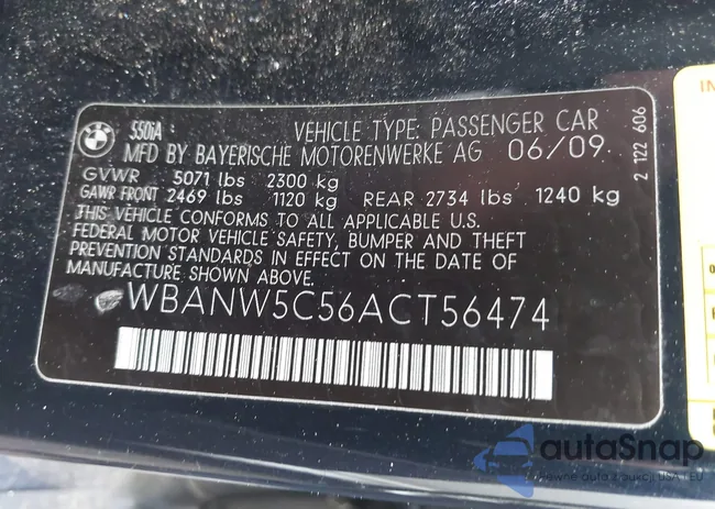 WBANW5C56ACT56474: 41878874