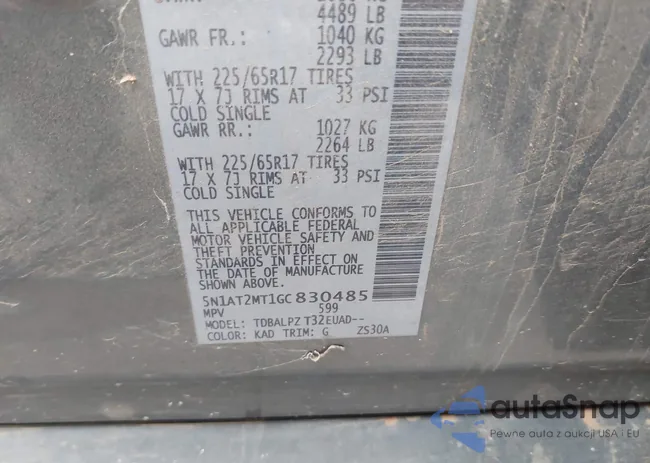 5N1AT2MT1GC830485: 41880767