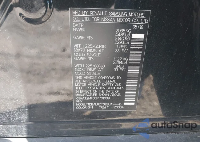 KNMAT2MT0GP701389: 41883669