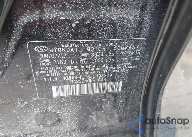 KMHD84LF6JU493349: 41883991