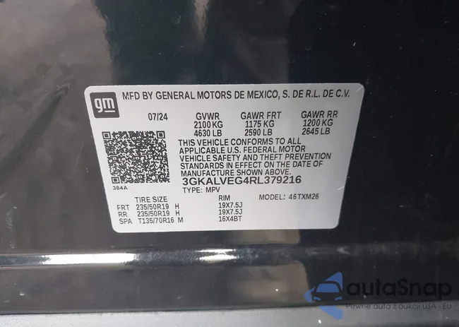 3GKALVEG4RL379216: 41887426