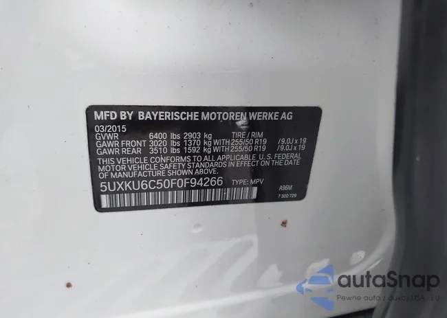 5UXKU6C50F0F94266: 41887479