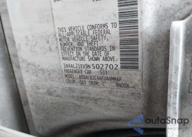 1N4AL21EX9N502702: 41887045