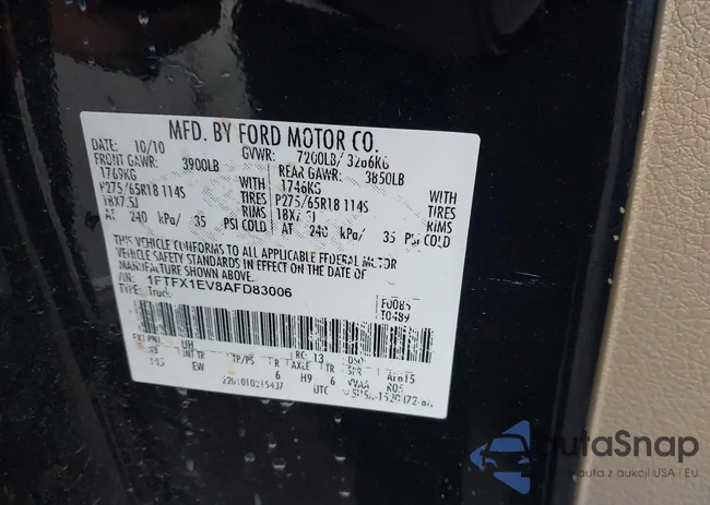 1FTFX1EV8AFD83006: 41888446