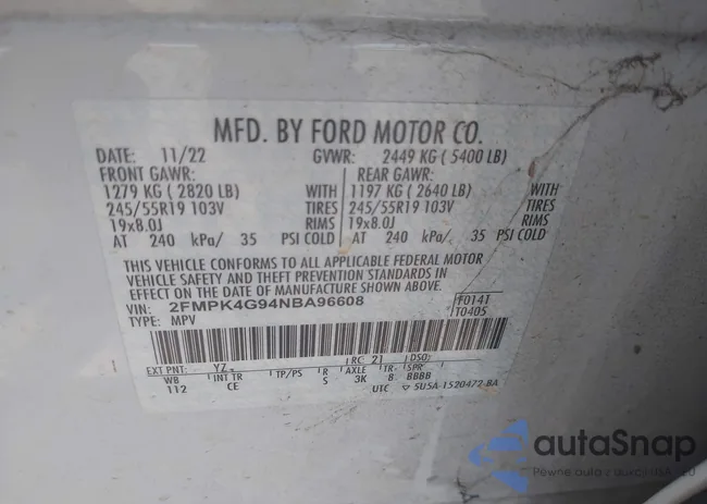 2FMPK4G94NBA96608: 41890440