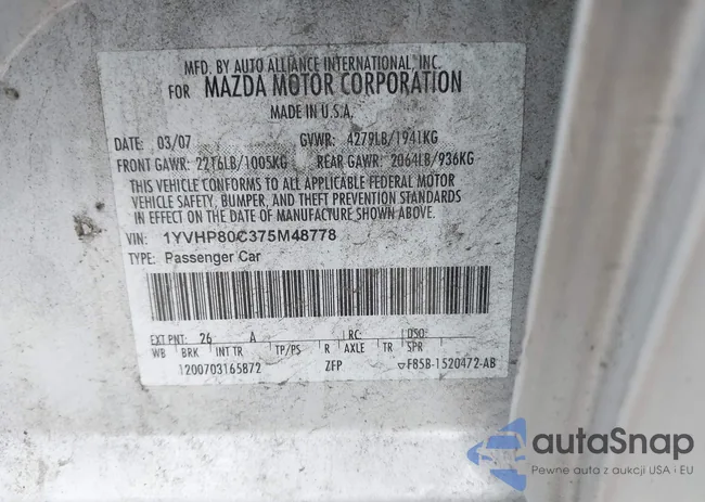 1YVHP80C375M48778: 41891444