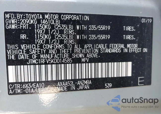 JTMC1RFV5KD014585: 41890795