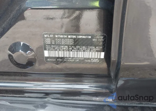 JA32W8FV2FU020047: 41890897