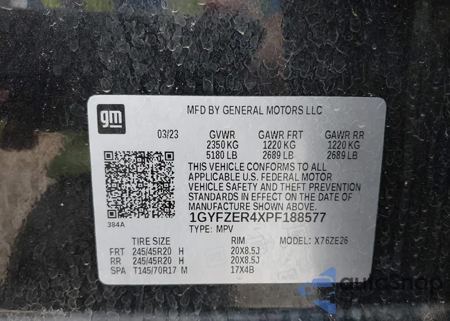 1GYFZER4XPF188577: 41892040