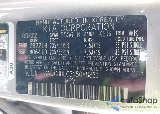 KNDC3DLC3N5088831: 41894638