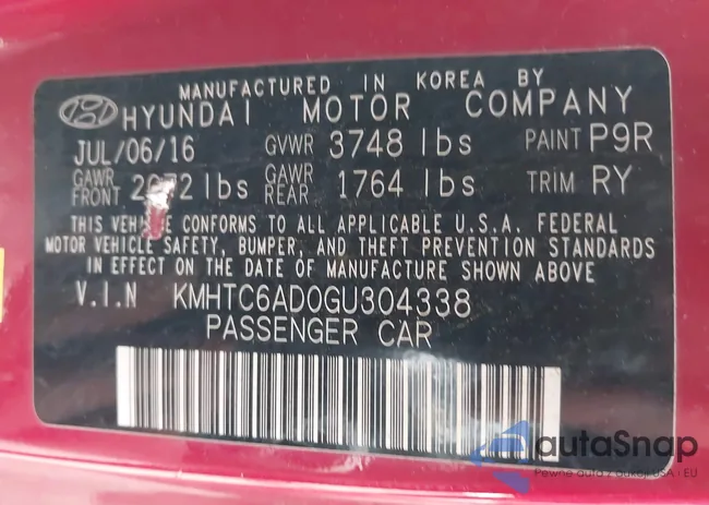 KMHTC6AD0GU304338: 41894739