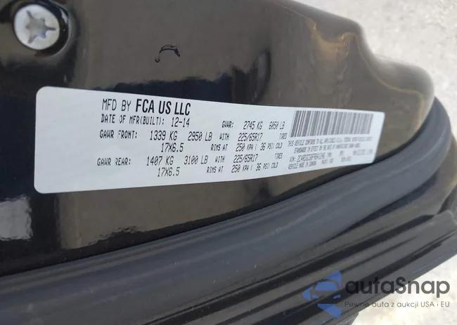 2C4RDGCG8FR641246: 41894742