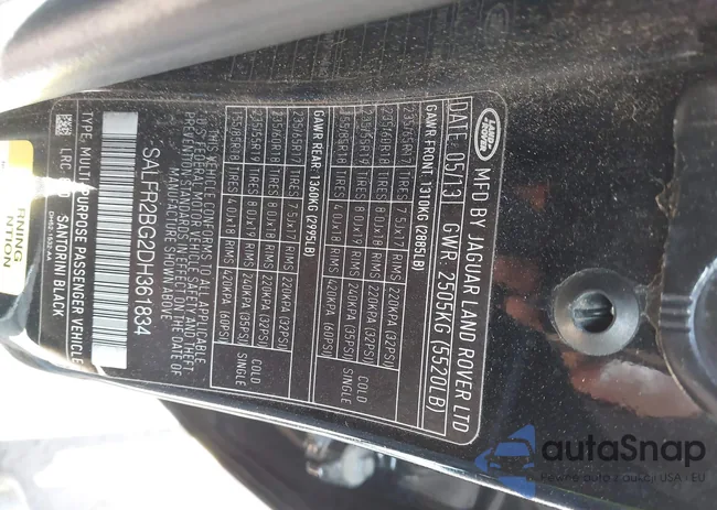 SALFR2BG2DH361834: 41898614