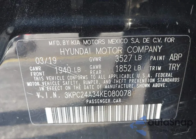 3KPC24A34KE080078: 41899471