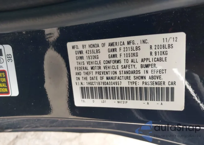 1HGCT1B79DA004957: 41900628