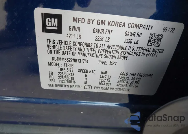 KL4MMBS22NB131761: 41901058