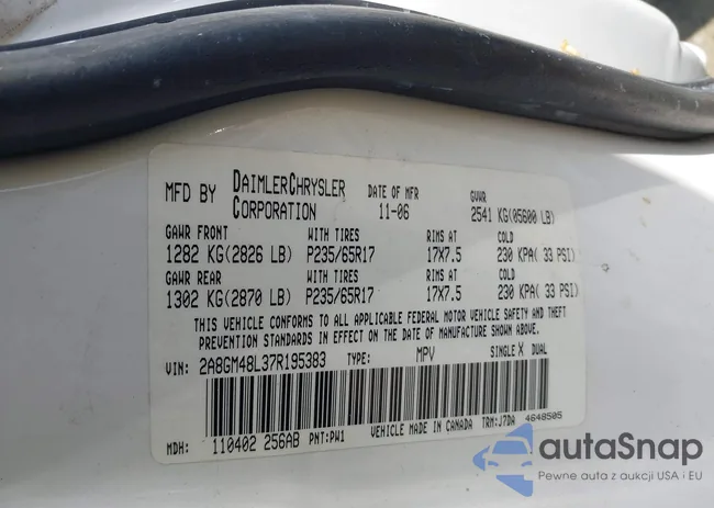 2A8GM48L37R195383: 41902292