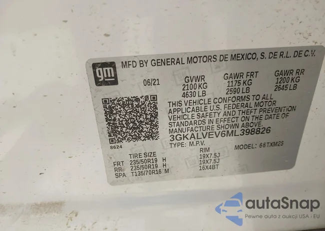 3GKALVEV6ML398826: 41902396