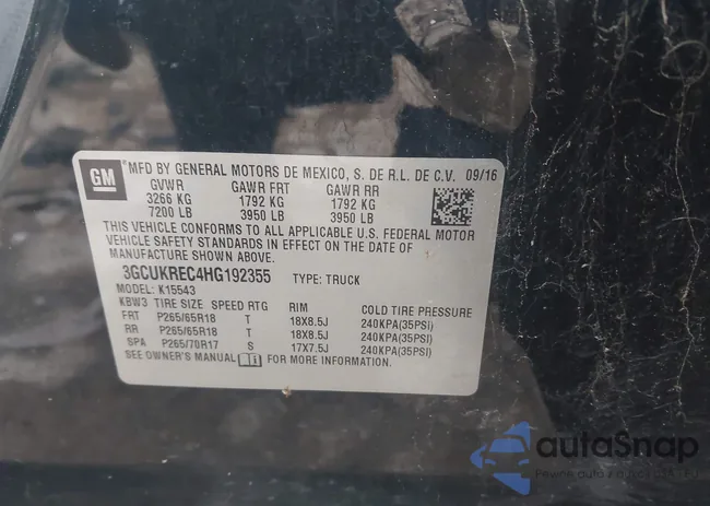 3GCUKREC4HG192355: 41901820