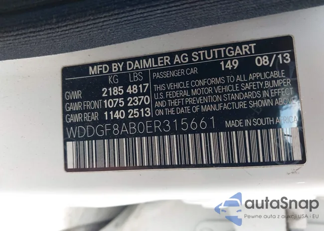 WDDGF8AB0ER315661: 41902836