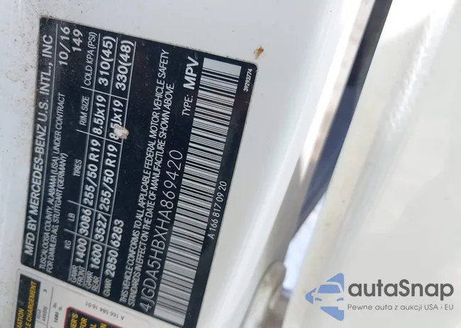 4JGDA5HBXHA869420: 41905239