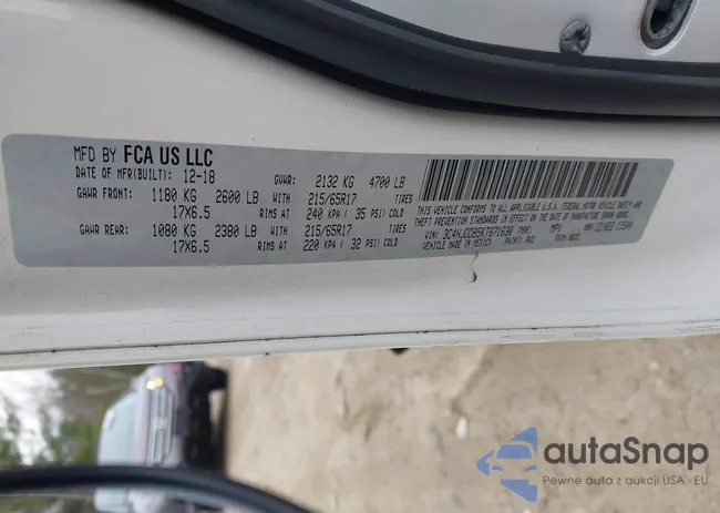 3C4NJDDB5KT671630: 41907634