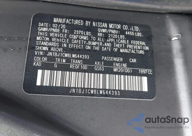 JN1BJ1CW8LW644393: 41907742