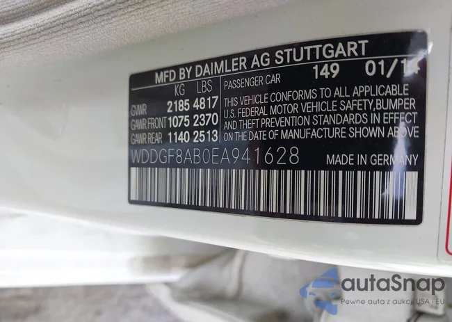 WDDGF8AB0EA941628: 41907802