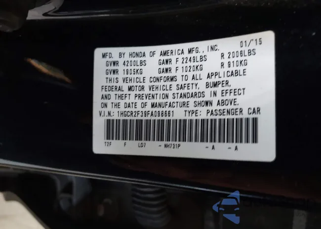 1HGCR2F39FA098661: 42906785