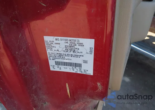 1FMNU41S55EC67514: 42906373