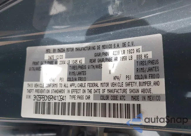 3MZBPBCM8RM410941: 42906560