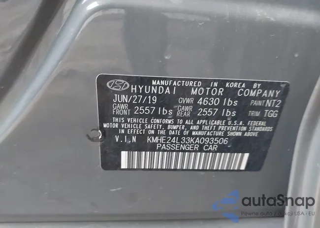 KMHE24L33KA093506: 42907826