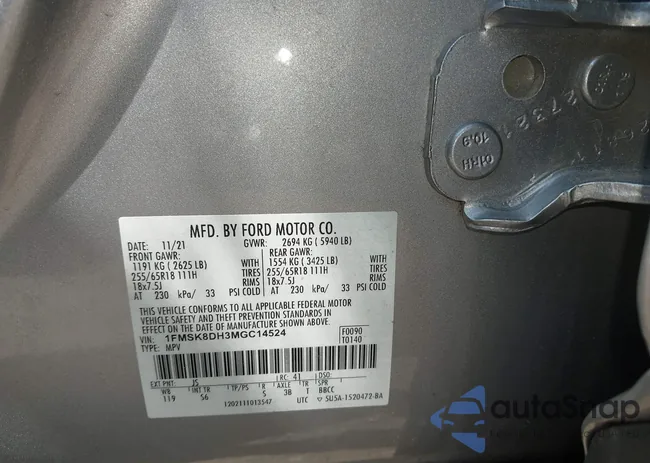 1FMSK8DH3MGC14524: 42908206