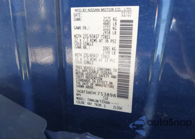 5N1BT3AB5PC753898: 42908272