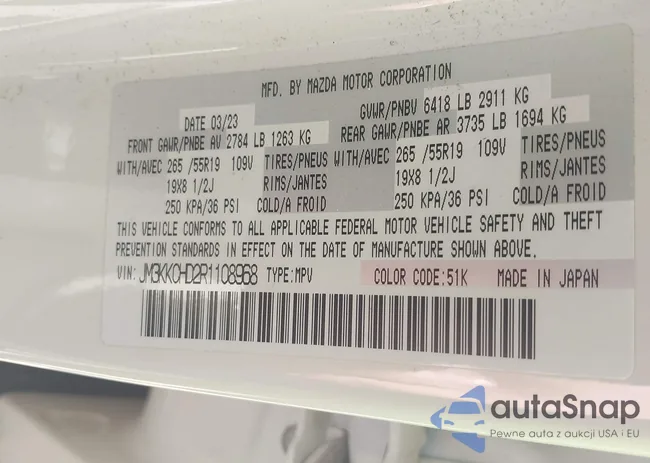 JM3KKCHD2R1108968: 42907287