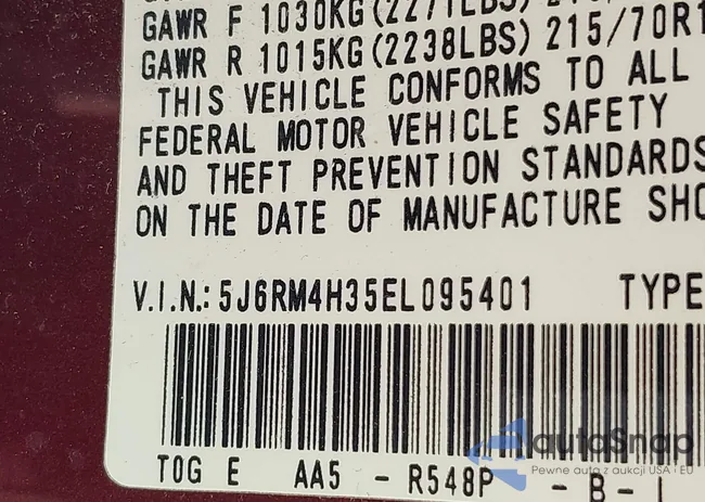 5J6RM4H35EL095401: 42907321