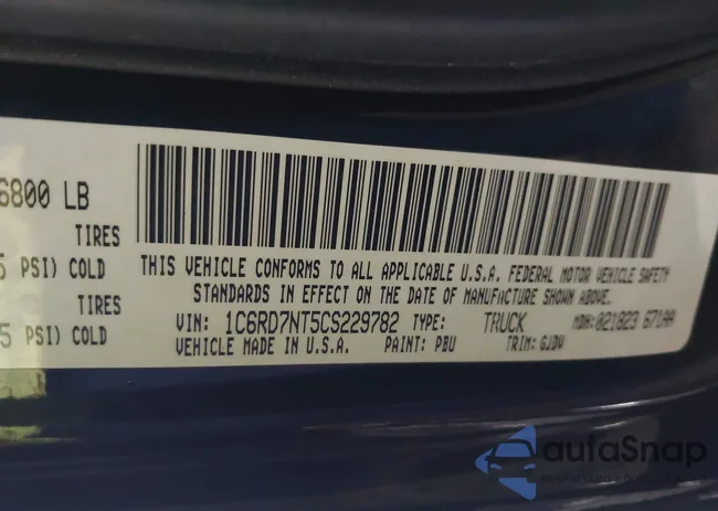 1C6RD7NT5CS229782: 42908881