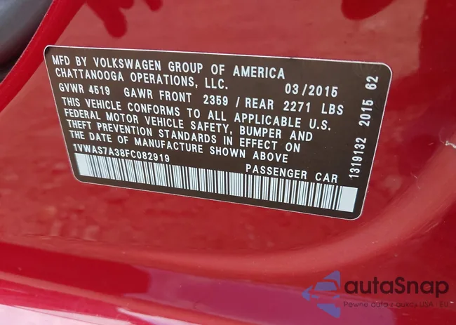 1VWAS7A38FC082919: 42908983