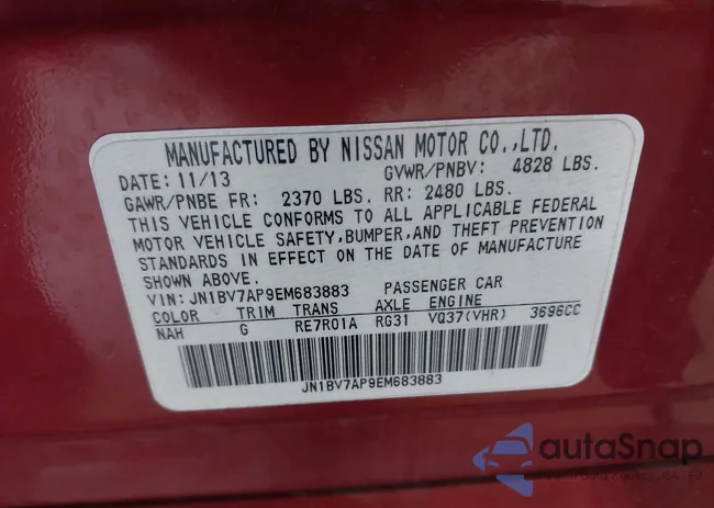 JN1BV7AP9EM683883: 42909070