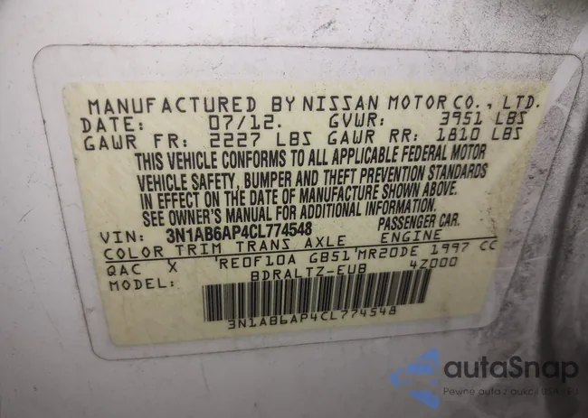 3N1AB6AP4CL774548: 42909188