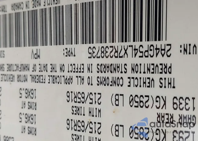 2A4GP54LX7R238735: 42909193