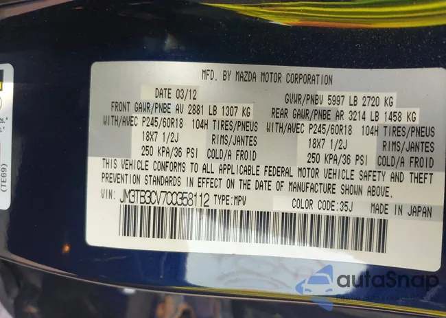 JM3TB3CV7C0358112: 42909206