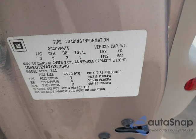 1G6KD52Y4TU273648: 42909272