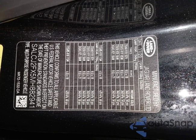 SALCJ2FX5MH882941: 42909762