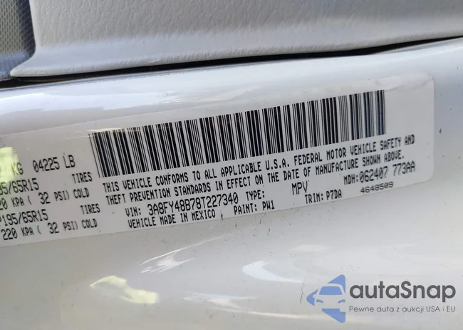 3A8FY48B78T227340: 42909976