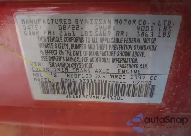 3N1AB8CVXNY291000: 42909497