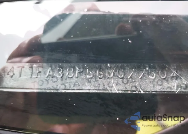 4T1FA38P56U077504: 42909500