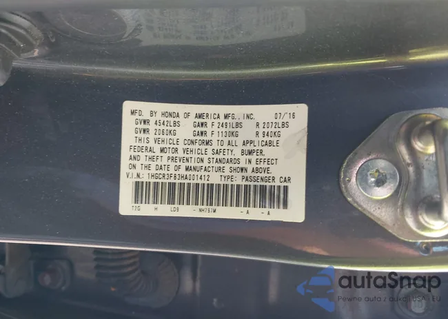 1HGCR3F83HA001412: 42910985