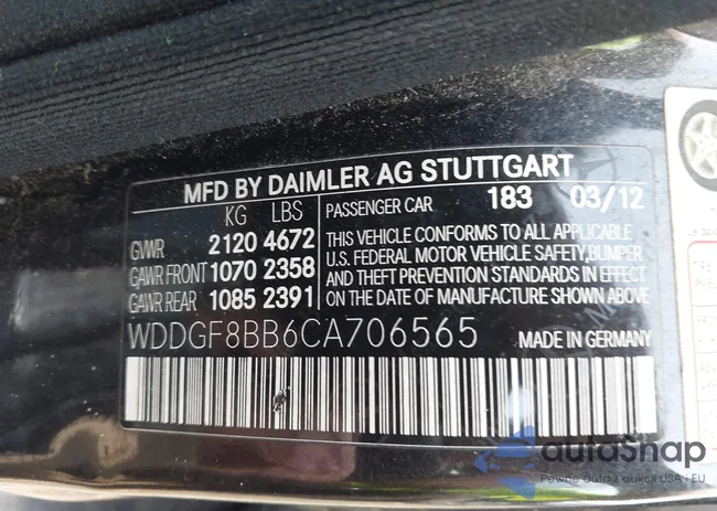 WDDGF8BB6CA706565: 42911013