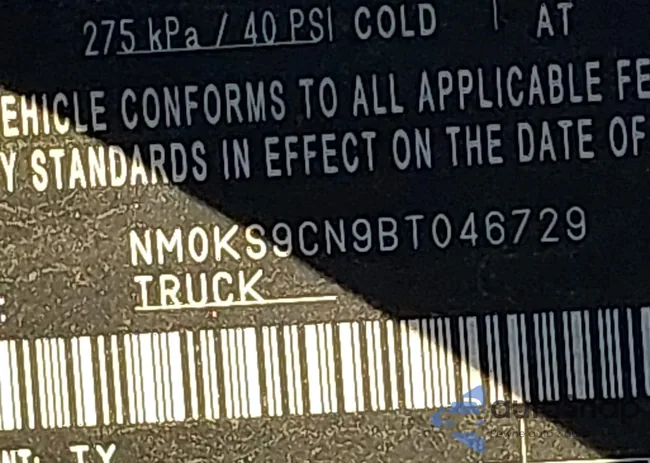 NM0KS9CN9BT046729: 42910675